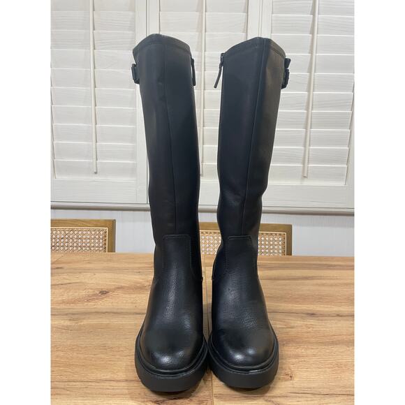 Soul by Naturalizer Womens Cache Knee High Boots Black Size 7 NWOB Buckle Detail - Picture 4 of 16